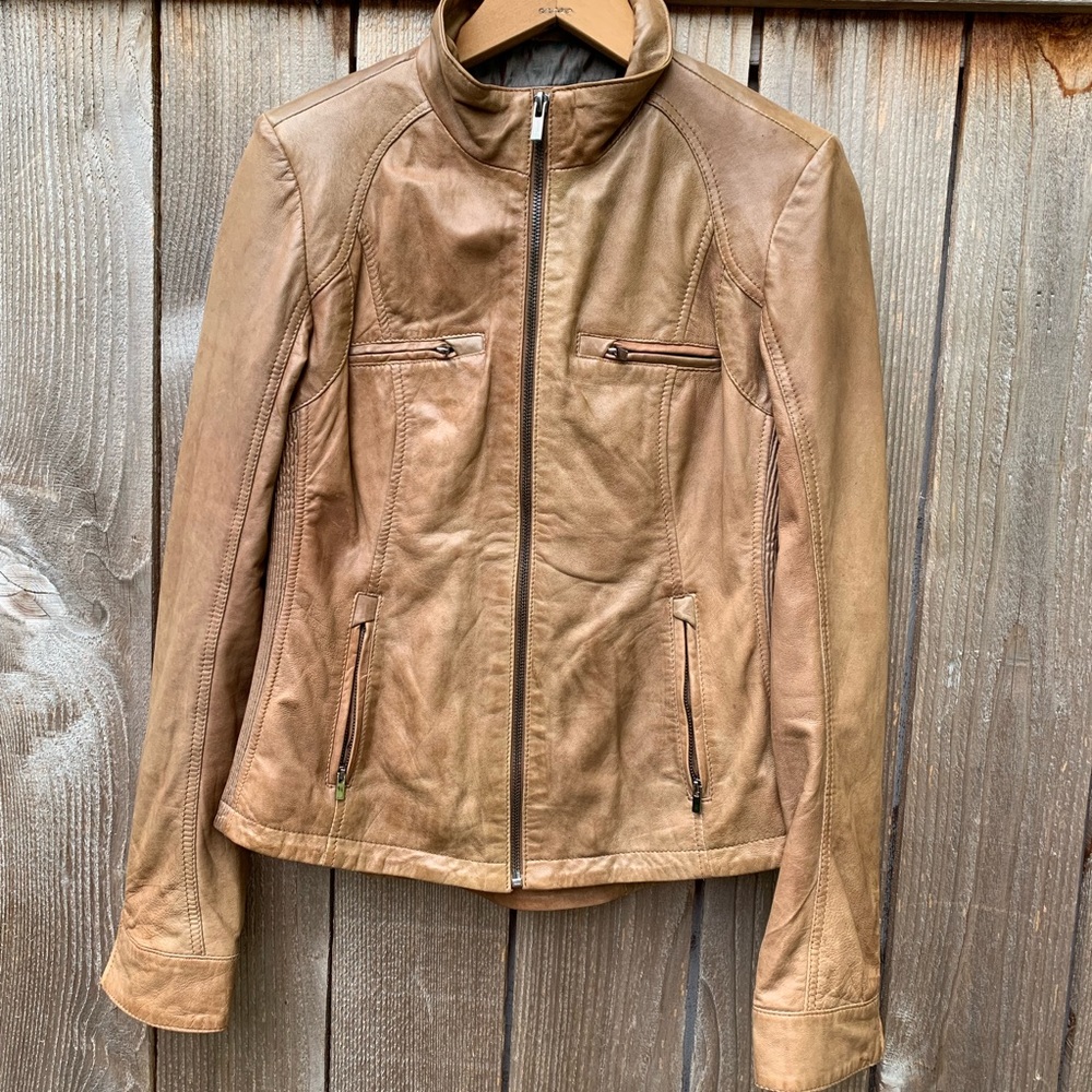 Women’s Lamarque leather jacket, size S
